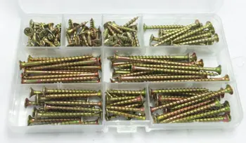 

100pcs M4 Phillips Drywall Screw Self-tapping Bolt Cuntersunk Head Fiberboard Nails High Quality