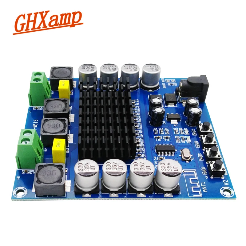 GHXAMP NEW TDA7498 Bluetooth Audio Amplifier Board 100WX2 Digital MP3 Home Theater AMP Bluetooth Speaker DIY DC12-24V 10 Meter GHXAMP NEW TDA7498 Bluetooth Audio Amplifier Board 100WX2 Digital MP3 Home Theater AMP Bluetooth Speaker DIY DC12-24V 10 Meter