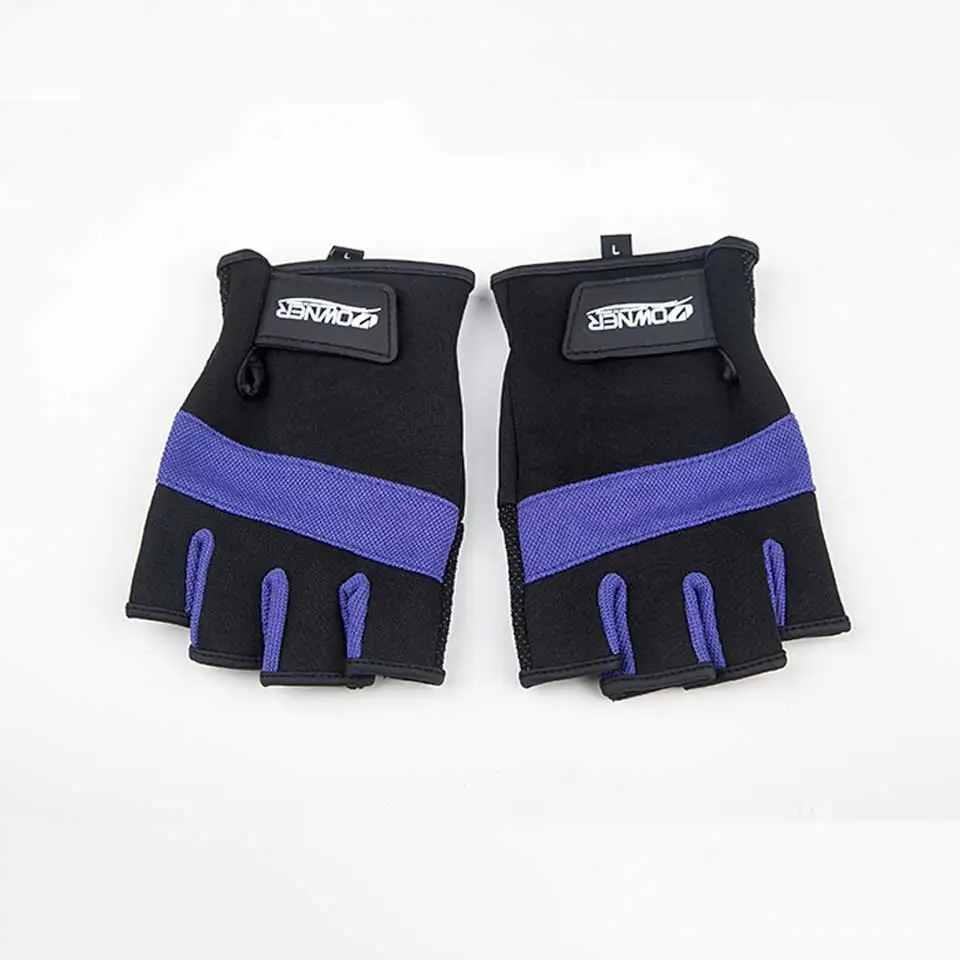 Luvas de Pesca Antiderrapantes sem Dedos Importadas com Corte de Cinco Poliéster + Acessórios de Pesca do Plutônio Anti-corte 10 Luvas de pesca antiderrapantes sem dedos luvas