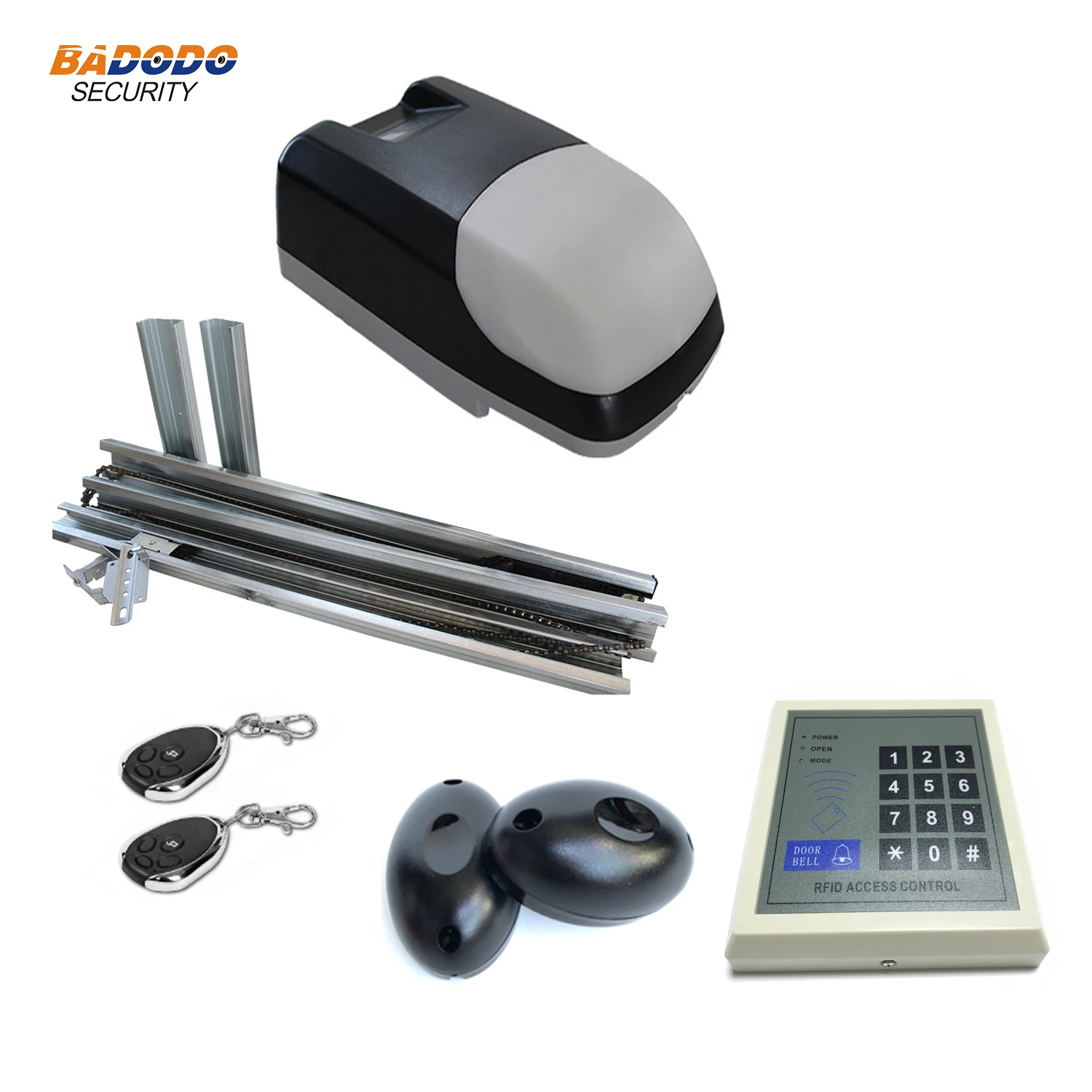 

Automatic electric Lift garage door gsm garage door motor operator with 3m rails 220V Self-closing feature