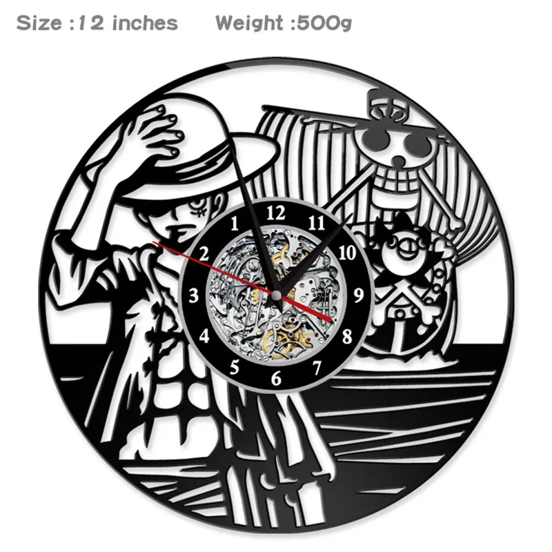 12 Vinyl Record Wall Clock One Piece Skull Luffy Anime Style Clocks For Living Room Silent Vintage Cd Hanging Clock Buy At The Price Of 19 54 In Aliexpress Com Imall Com 12 Vinyl Record Wall Clock One Piece Skull Luffy Anime Style Clocks For Living Room Silent Vintage Cd Hanging Clock Buy At The Price Of 19 54 In Aliexpress Com Imall Com