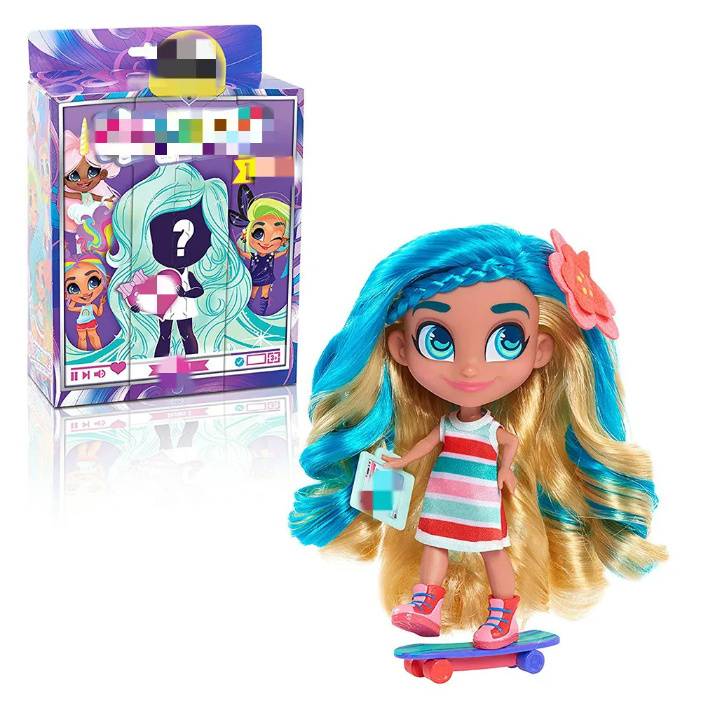 

Hairdorables Doll Figure Boneca Funny Toy Kids Christmas Gifts Educational Dolls Action Figure Popular Toys for Children A049