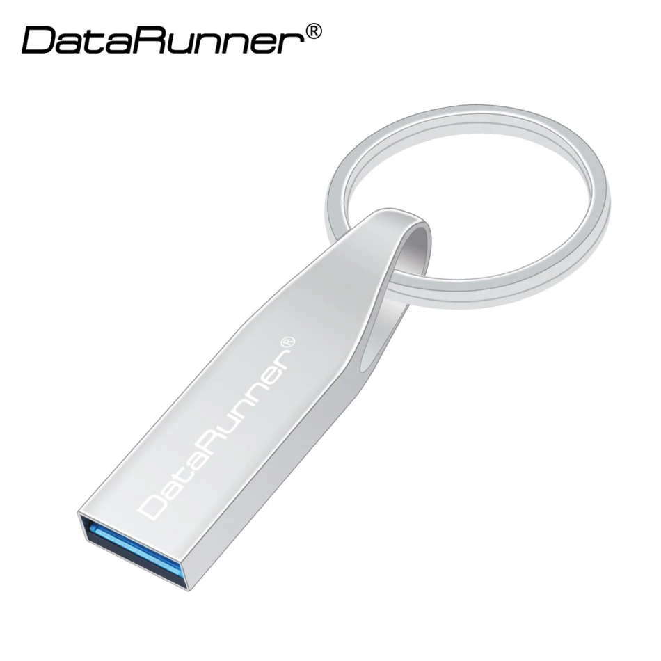 

DataRunner Key Ring USB Flash Drive 32GB Metal Pendrive Waterproof Usb Flash Disk 8GB 16GB 64GB High Speed Pendrive Thumbdrive