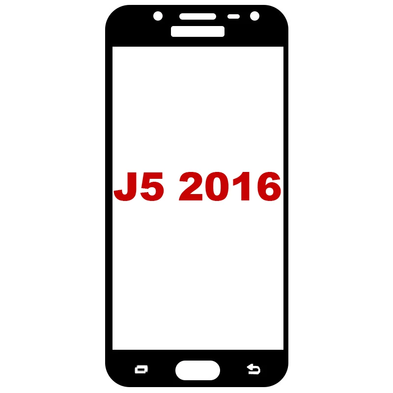 TOMKAS For Samsung Galaxy A3 A5 2016 J3 J5 J7 2017 Screen Protector Full Coverage For Galaxy A3 A5 J3 J5 J7 2016 Tempered Glass  (8)
