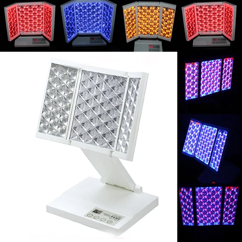 

7 Colors PDT Photon Skin Care Machine Red Blue Yellow LED Light Therapy LED Skin Rejuvenation Acne Removal Device