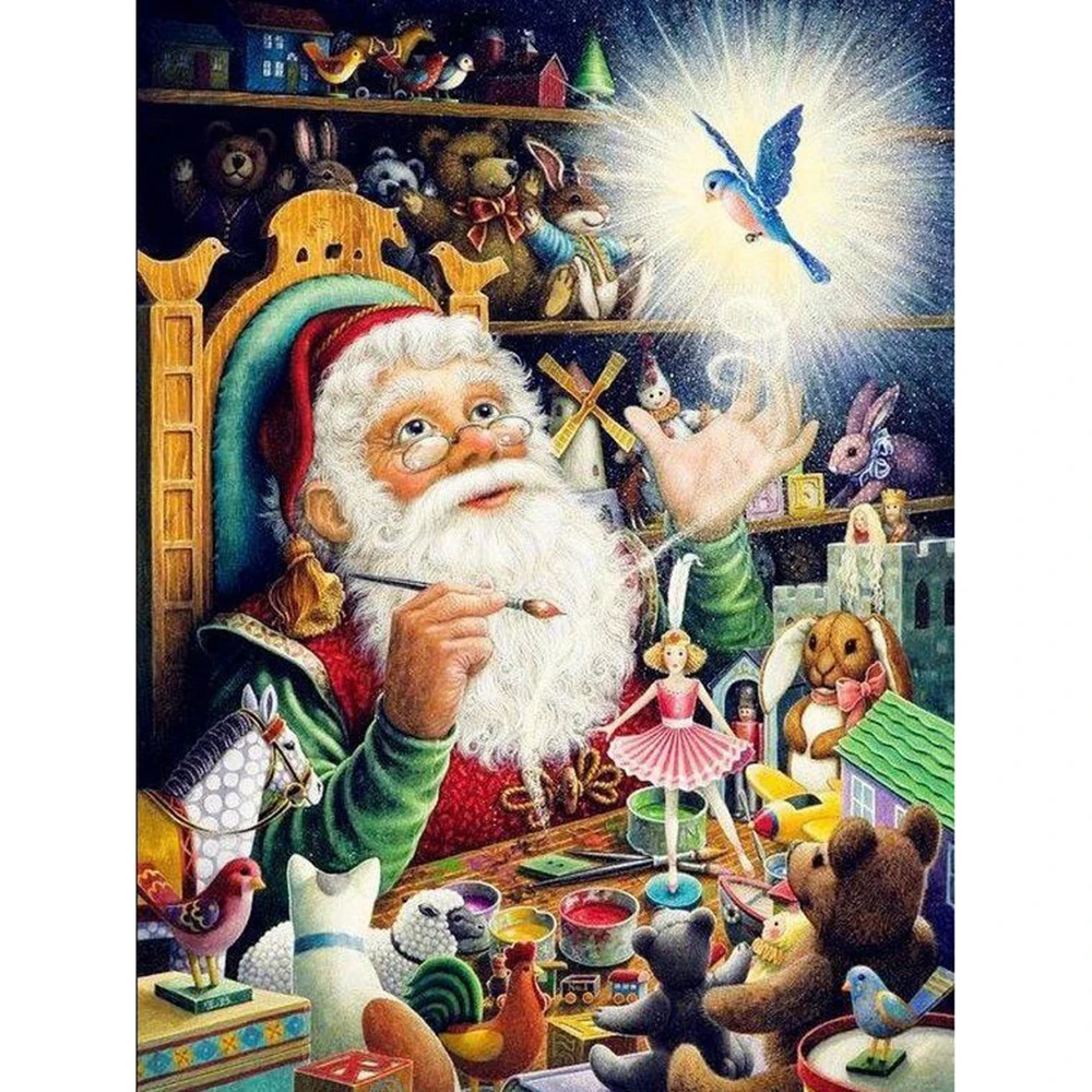 EverShine-DIY-5D-Diamond-Painting-Santa-Claus-Full-Round-Diamond-Embroidery-Cross-Stitch-Mosaic-Christmas-Decoration