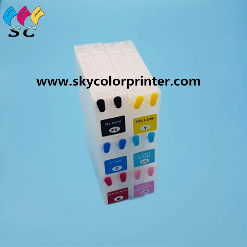 1 set ink cartridge for Epson PP100 PP100AP PP50 PP100N PP100II inkjet printer PJIC1-PJIC6 | Компьютеры и офис