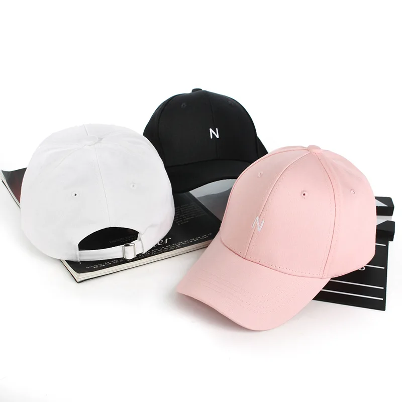 Bpckaace 2018 Лето Мужской бейсболка буквой N вышитые колпачок для женщин Snapback Головные