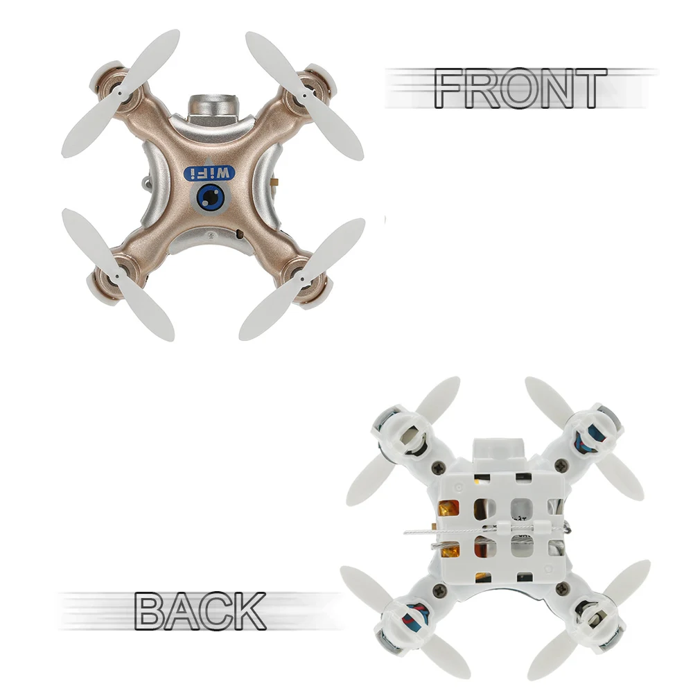 Мини CX-10W 4CH 6-осевой Гироскоп Wifi FPV Квадракоптер RTF Мини RC Беспилотник с Камерой 0.3MP и с Функцией 3Д-Флип