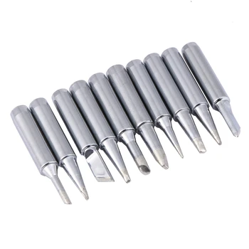 

10pcs Lead free Screwdriver Iron Tip 900M-T Rework Station Tool Kit