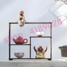 Натуральное Куриное Крылышко, деревянные, Ming стиль площади, твердые деревянные полки curio, орнамент маятника стойки