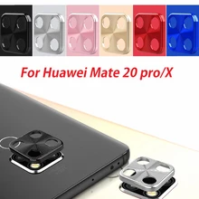 CCDZ задняя камера металлический протектор круг защитный чехол для huawei mate 20 Pro/X Объектив камеры защитное кольцо Крышка с наклейкой