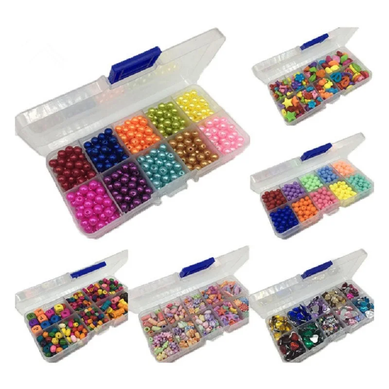 

New Cheap Colorful Many Style Combination Beads DIY Handmade Bracelet Jewelry Accessories Making Wholesale Random Send Goods