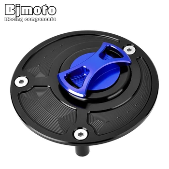 

BJMOTO Motorcycle Fuel Tank Cover For Yamaha R6/R6S R1 FAZER FZ1 FZ6/FZ6R FJR1300 MT-10 FZ6R Motorbike Accessories Oil Gas Cap