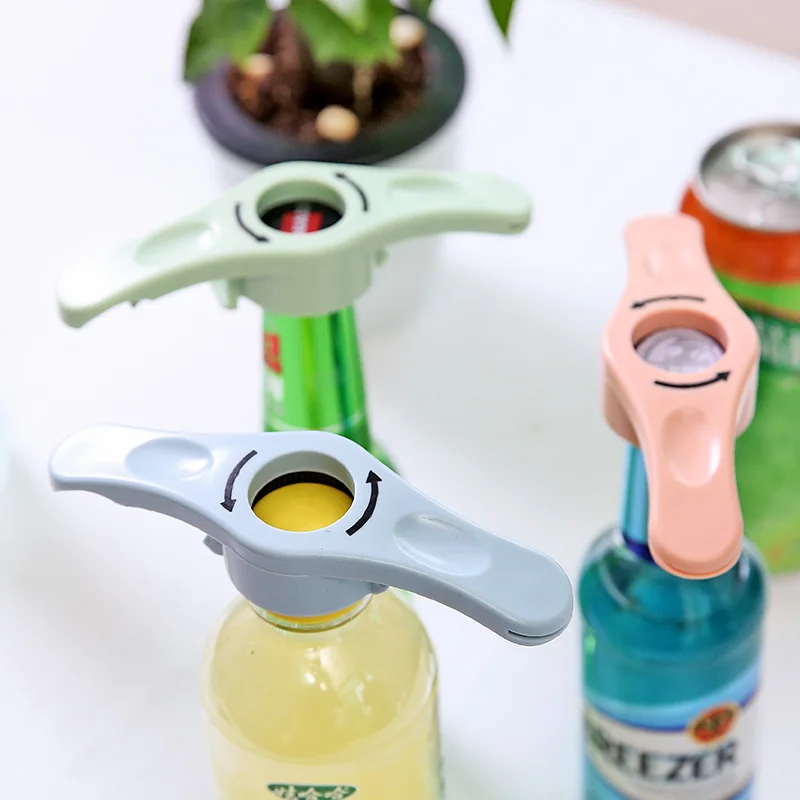 

Multifunction Stainless Steel plastic Can jar bottle open can Opener Beer Good Kitchen tools Manual Opener Tool Gadget