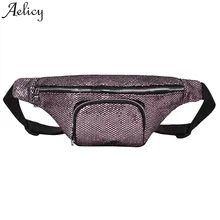 Aelicy, женская сумка на грудь, унисекс, модная, нейтральная, сумка через плечо, с блестками, для бега, поясная сумка, Прямая поставка, горячая распродажа, monederos para mujer