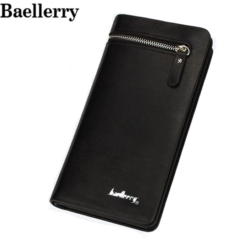 

Long Handy Business Card Holder Phone Men Wallet Purse Male Clutch Bag Money Cover Walet Cuzdan Kashelek Partmone Portmann Pouch