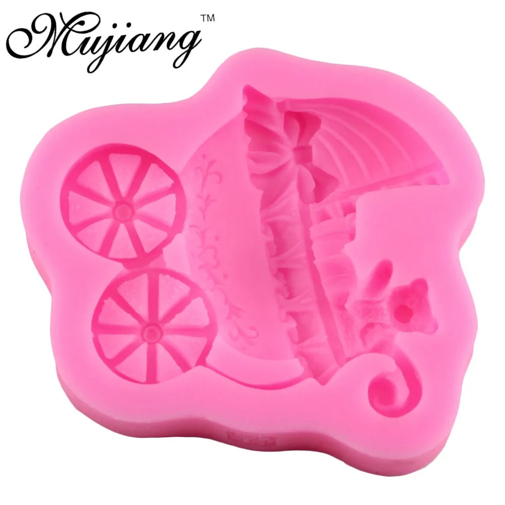 Mujiang детская погремушка-медвежонок силиконовый Фондант для форм кекса торт декоративное устройство для шоколада форма для конфет глина фимо формы для свечей мыла