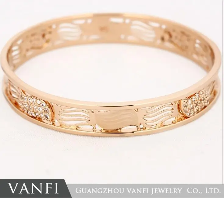 Стиль винтажный дизайн браслеты подарок браслет из австрийских кристаллов Шампанское Золото манжеты для женщин подарок