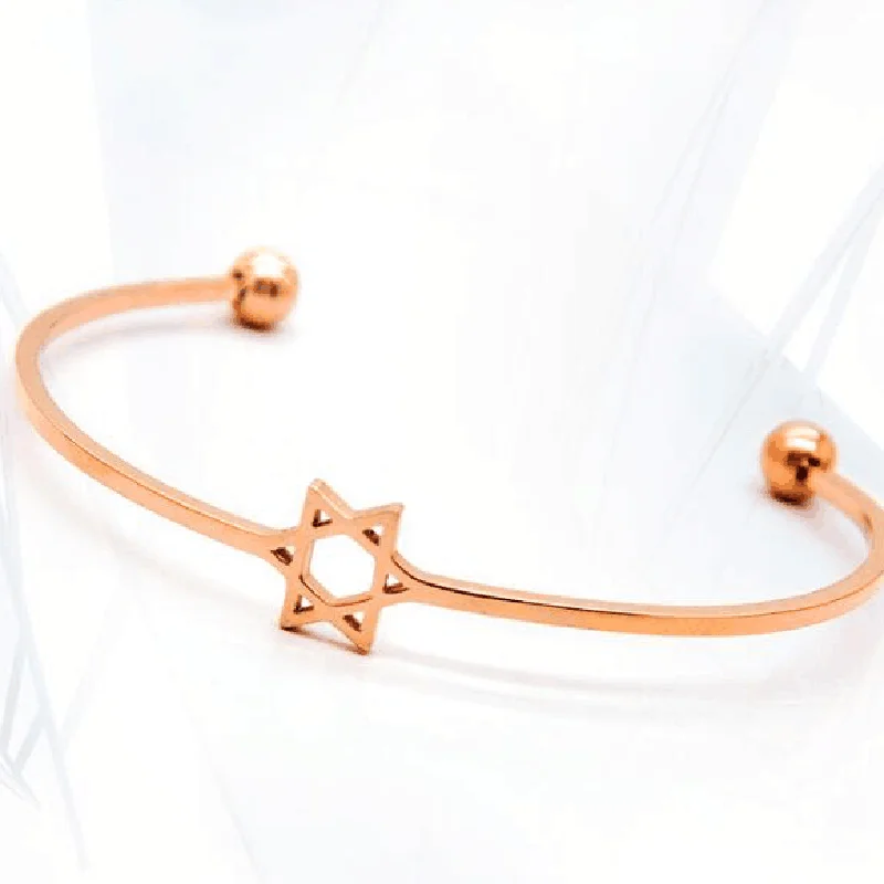 

Women Hollow Five-pointed Star Bracelet To Send Girlfriend Gifts Must-have Six-star Female Wild Temperament Popular Bracelet