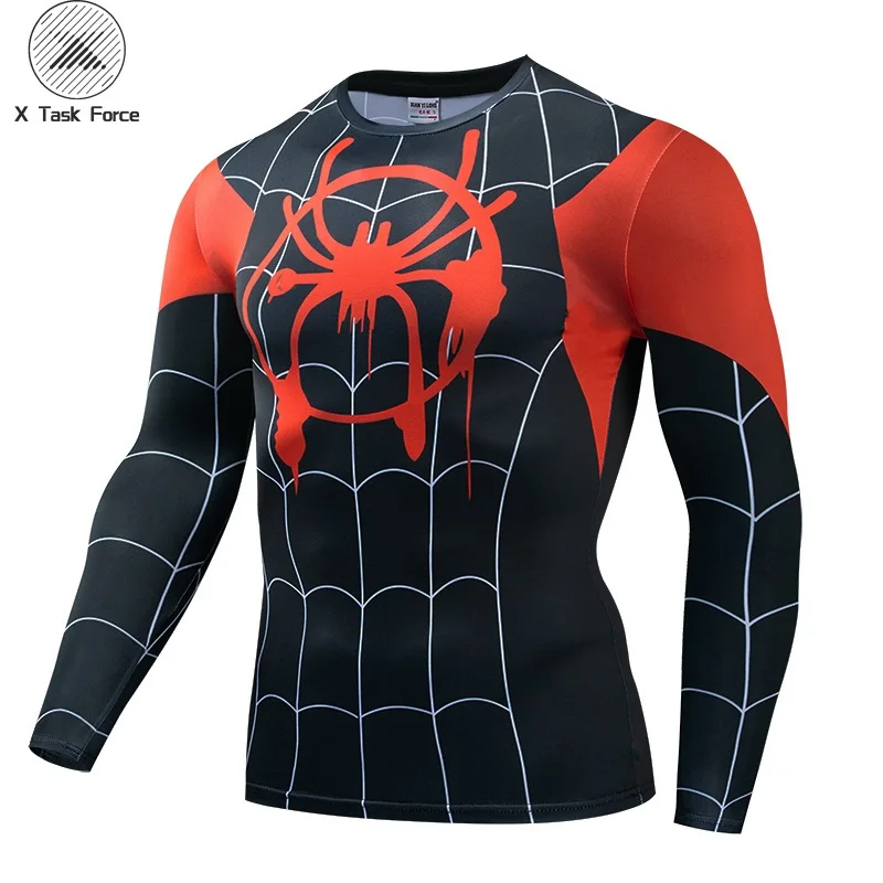 Человек паук: В Стиле Человека паука Miles Morales косплей унисекс 3D футболка