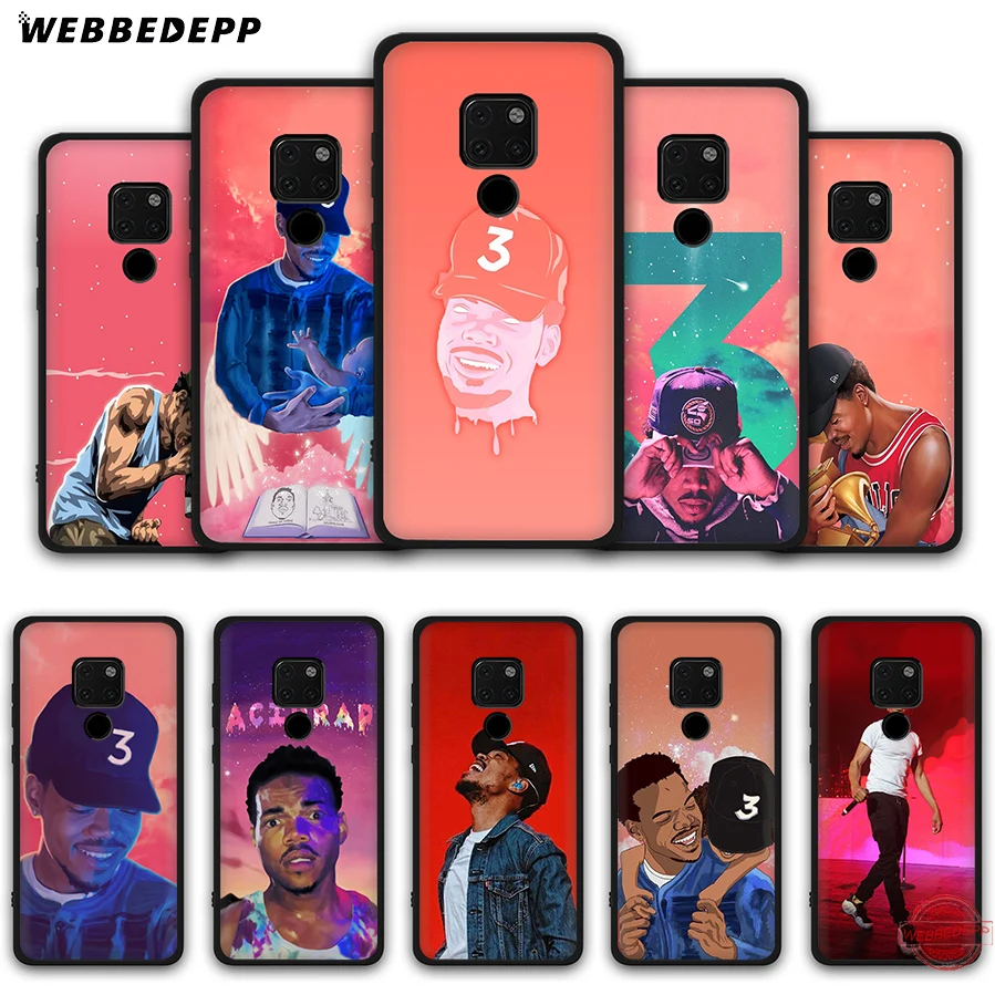 WEBBEDEPP мягкий чехол с популярным рисунком шанс рэпера для Huawei Mate 30 10 20 Pro Lite Nova 2i 3 3i 4