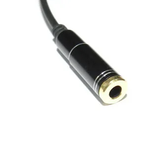 50pcs lot New Arrival 3 5mm 1 to 2 Dual Y Splitter Audio Cable Adapter Earphone Headphone Jack High Quality