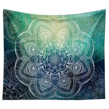 

HOT GCZW-203*153cm Indian Mandala Tapestry Mandragora Big round printing flowers Printing Beach Towels Yoga Mat Sun Block Roun