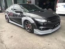 Z-ART кузов комплект для Honda Civic 2016 type R тела комплект для CIVIC седан тюнинг комплект для нового civic DHL/TNT/FEDEX бесплатно доставка