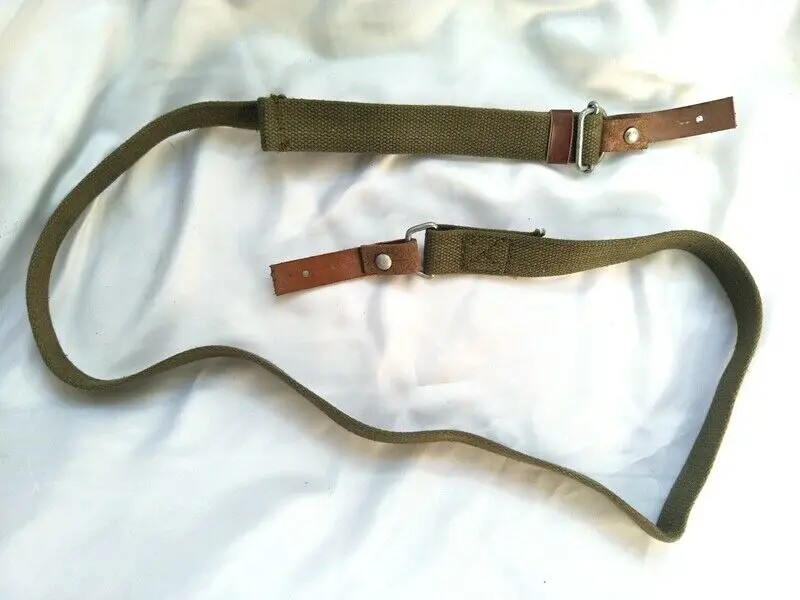 

ORIGINAL SURPLUS TYPE 56 AK WEB SLING SHOULDER SKS BANDOLIER STRAP VINTAGE COLLECTION - World military Store