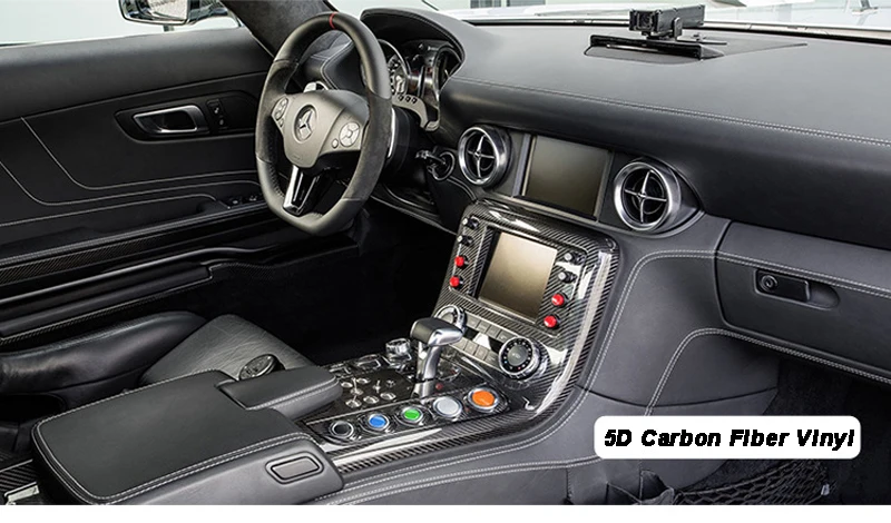 5D Glossy Carbon Fiber Vinyl Wrap-14