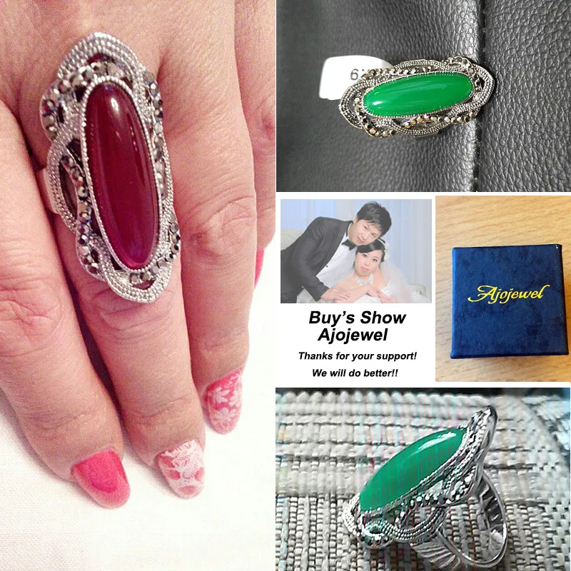 Unique Design Jewelry Big Stone Crystal Ring For Men - Temu