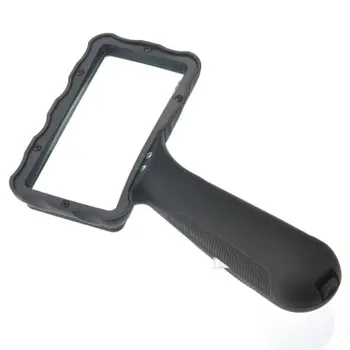 

Best Selling Portable 2-LED Rectangular Oblique-handle Magnifier Glass Lens