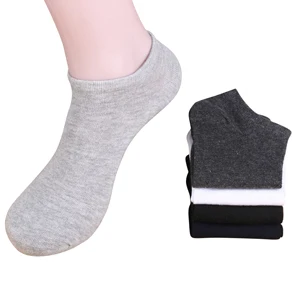 Cody Сталь следы Для мужчин с открытым носком дышащие летние Для мужчин хлопковые носки одноцветное Цвет Повседневное мужские носки 3 пар/лот