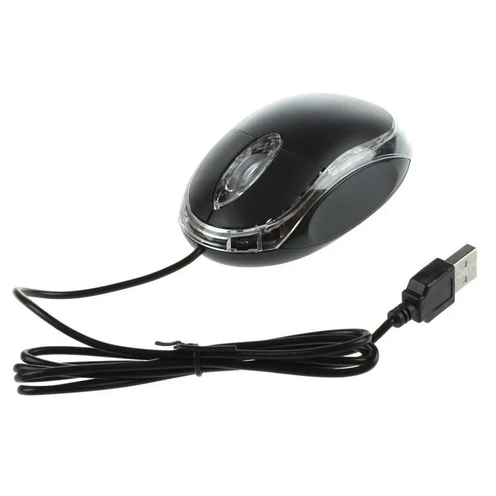 

USB Wired Optical Scroll Wheel Mice Mouse for Computer PC Desktop Laptop