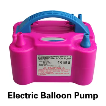 

Electric Balloon Pump High Voltage Double Hole AC Inflatable Air Balloon Pump Electric Balloon Inflator Pump Portable Air Blower