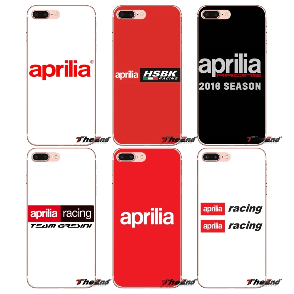 Transparent TPU Cover Bag For HTC U11 One M7 M8 A9 M9 M10 E9 Desire 630 530 626 628 816 820 Motorola G G2 G3 Aprilia Racing Logo | Мобильные
