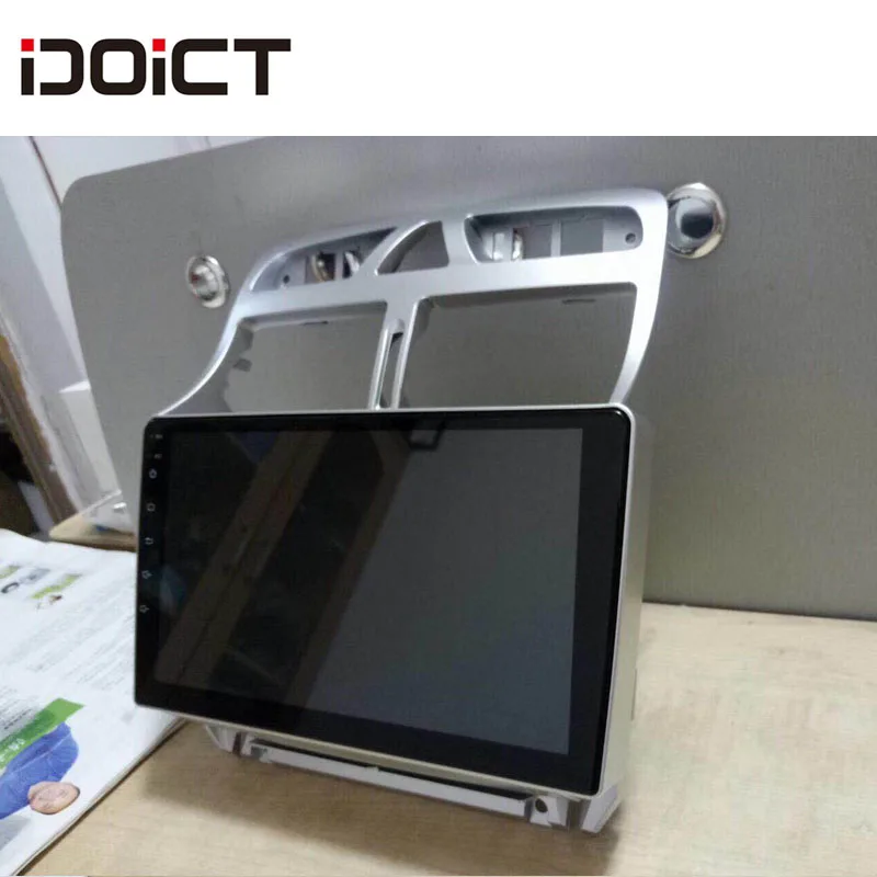 Idogrado Android 8,1 reproductor de DVD del coche GPS de navegación Multimedia para peugeot 307 Radio 2002-2013