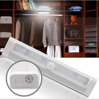 Smart Human Body Sensors Night Lights Wall PIR Sensors Bathroom Dining Bedroom Wardrobe Corridors Closet Corridor Cabinet