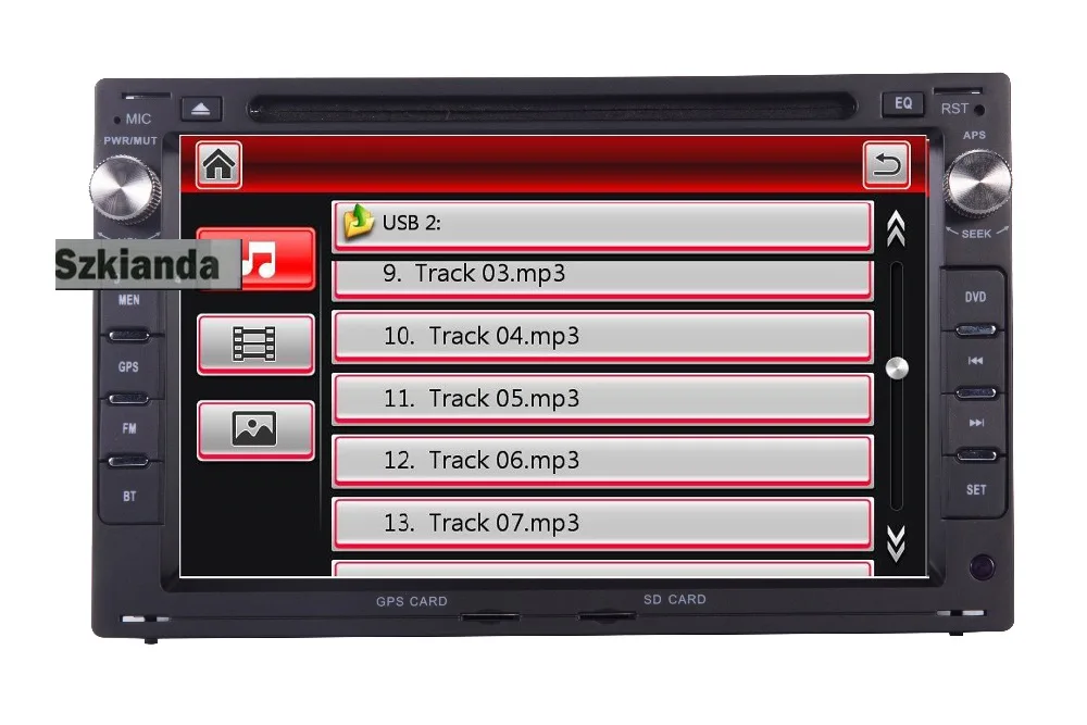 Cheap 7"Touch Screen Car DVD Player for VW Golf4 T4 Passat B5 Sharan with 3G GPS Bluetooth Radio Canbus SD USB Free Camera+8GB Map 18