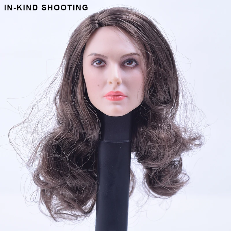 

1/6 Scale PEAKTOYS Natalie Portman Thor Girl friend Head Sculpt PT001 For 12 Inch PHICEN/HTTOYS/Jodoll/KUMIK Action Figure Body