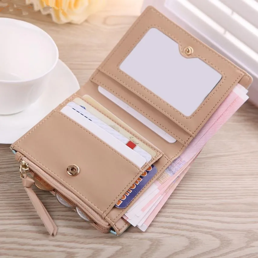 Naivety نساء خمر القط الطباعة محفظة محفظة جديدة قصيرة الفاصل monedero 11S60927 إسقاط الشحن