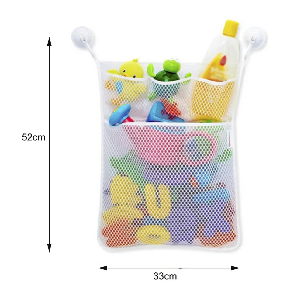 45*52 см, Детская подвесная сумка для хранения в ванной, детские сумки для игрушек в виде мяча для ванной, сетчатый органайзер, держатель, сумки для хранения