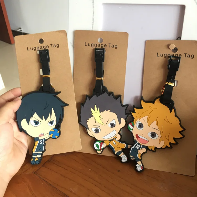 anime luggage tag