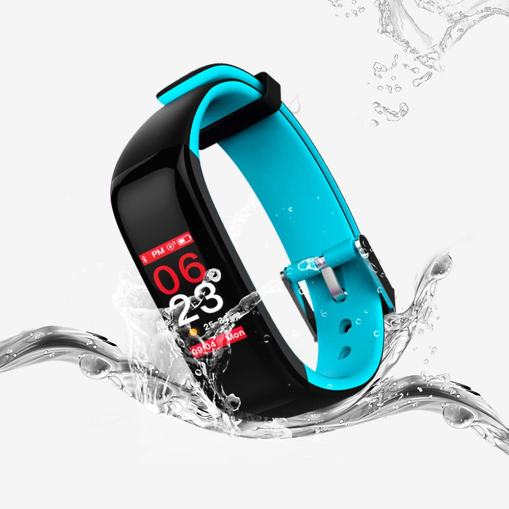 COLMI Smart Wristband Color OLED Screen Heart Rate Monitor Waterproof BRIM Band Fitness Tracker for Android iOS VS Mi Band 1S COLMI Smart Wristband Color OLED Screen Heart Rate Monitor Waterproof BRIM Band Fitness Tracker for Android iOS VS Mi Band 1S
