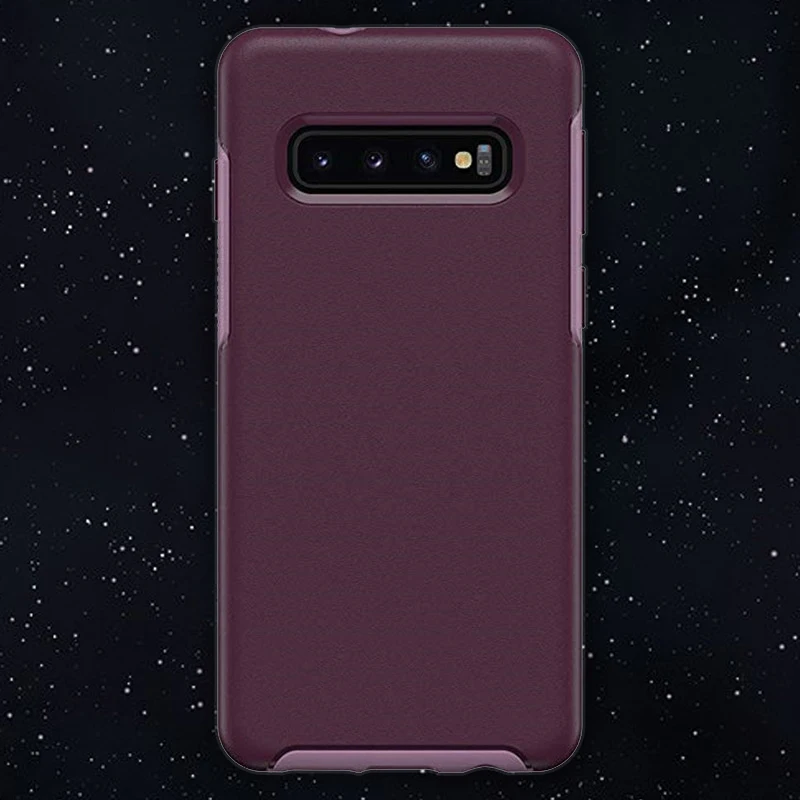 Чехол для samsung Galaxy S10 SYMMETRY SERIES-Розничная Упаковка-черный ударопрочный для samsung Galaxy S10 PLUS S10 edge