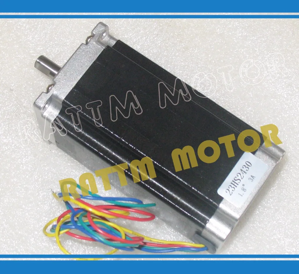 Шаговый двигатель Nema23 112 мм с ЧПУ 425oz in 3A шаговый 3D принтер робот пенопластовый