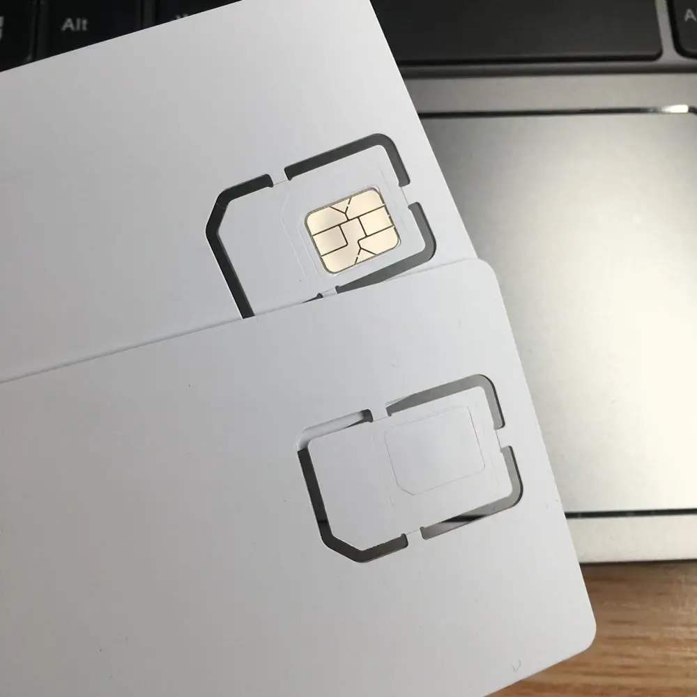 Записываемая программируемая пустая SIM USIM карта 4G LTE WCDMA GSM Nano Micro SIM карта 2FF 3FF 4FF для оператора связи