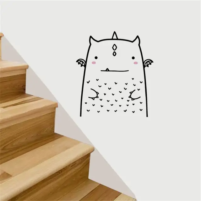 Cute Cear Naughty Cat Door Sticker Refrigerator Diy Family Home