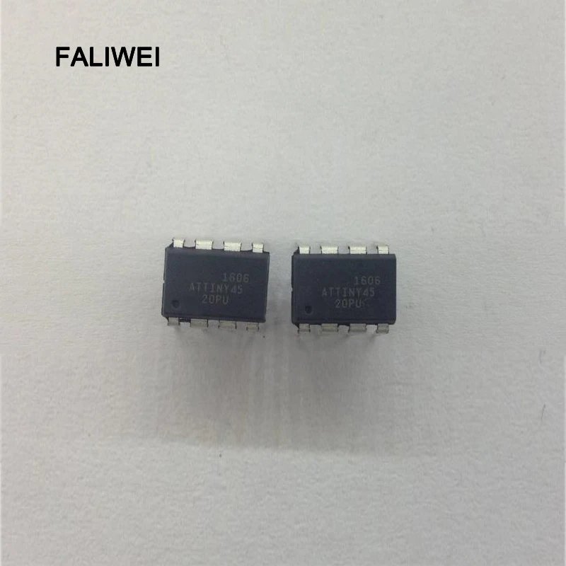 Free Shipping 3pcs Attiny45-20pu Attiny45 Dip8 - Integrated Circuits ...